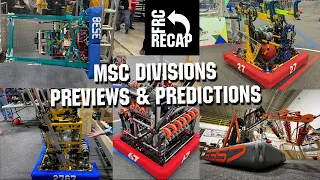 MSC Division Previews and Predictions 2022 Rapid React