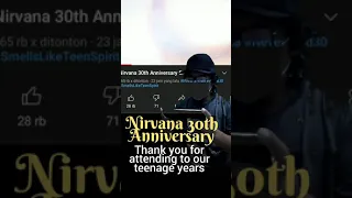 Nirvana 30th Anniversary #shortsmusic #nirvana #shorts