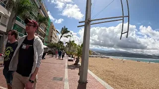 Gran Canaria Las Palmas Las Canteras Walk