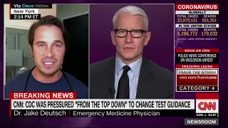 Dr. Jake Deutsch - CNN Newsroom (8-26-2020)