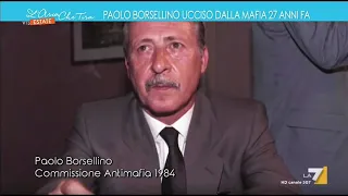 Paolo Borsellino ucciso dalla mafia 27 anni fa