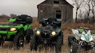 Yamaha Grizzly VS Kawasaki Brute Force Which Is Better? - Ripping The Quads!!