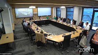 Tauranga City Council's Zoom Meeting - Strategy Finance and Risk Committee Meeting
