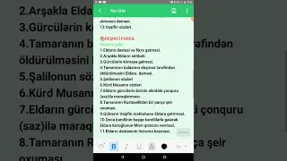 "Vaqif" pyesi ardıcıllıq 3- cü hissə