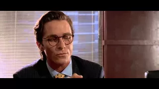 American Psycho - Business Card scene [HD - 720p]