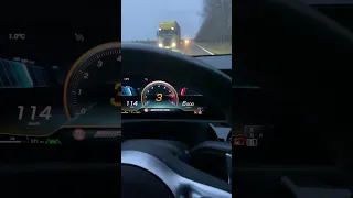 Mercedes A45S acceleration (no launch control)