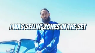 Nipsey Hussle feat. YG - Last Time That I Checc'd (Lyric Video)