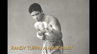 Randy Turpin vs Mark Hart I - Early fight of MW Champ Turpin