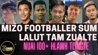 Mizo footballer SUM lalut hnem zual 2022  / ISL /jeje/Jerry Mawihmingthanga/Apuia