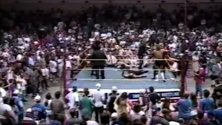 New Jack (The Gangstas) vs The Undertaker and Tracy Smothers | Smoky Mountain Wrestling 1995