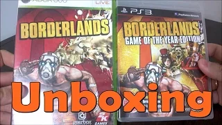 Borderlands  - Xbox 360PS3 - UNBOXING