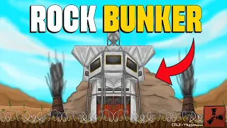 How I Built the greatest rock bunker base in Rust!