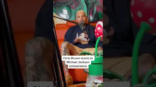 Chris Brown Reacts To Michael Jackson Comparisons (Wow) #shorts