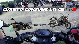 CUANTO CONSUME LA CB190R ❓🏍🛵🏍