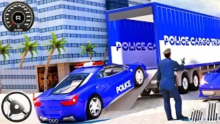 US Police Transporter Truck: Car Driving Simulator - Best Android GamePlay