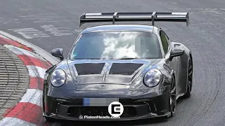 Porsche 992 GT3 RS spotted testing