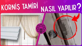 KIRIK KORNİŞ TAMİRİ EVDE NASIL YAPILIR? | ÇOK BASİT PRATİK   KULLANIŞLI VE GÜZEL GÖRÜNÜME SAHİP