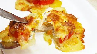 БЫСТРЫЙ рецепт Мяса по-французски из курицы ! Для семейного ужина и к празднику!