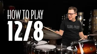 Must KNOW Drum BEAT for EVERY Drummer! 12/8 Slow Blues Drum Lesson