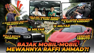 REVIEW MOBIL RAFFI AHMAD SEHARGA BELASAN MILYAR ! FERRARI 13M DAN ROLLS ROYCE 18M !!