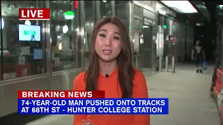 Man shoved onto subway tracks at Upper East Side station