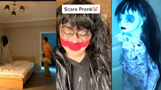 Scare Cam Pranks 2024 New |vid_73|Funny Scare Prank | Jump Scare | Funny Compilation