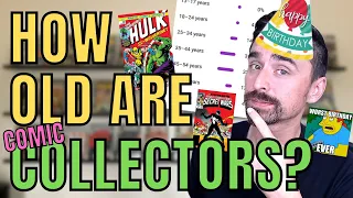 Mostly Older Than Me...Birthday Analytics! Are Comic Book Collectors Aging Out?