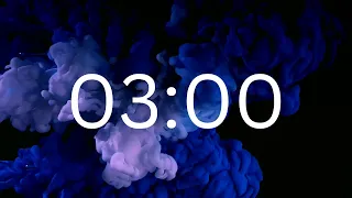 3 Minute Timer with Calm Peace Slow Background Music