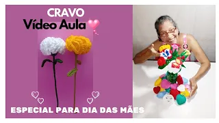 VIDEO AULA CRAVO DE CROCHE