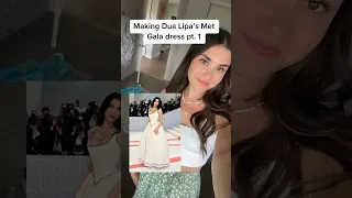 Making Dua Lipa’s Met Gala Dress! Part1 the bodice! #alexandralouise #dualipa #metgala