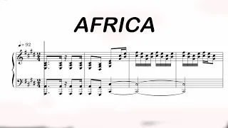 Toto - Africa Sheet Music