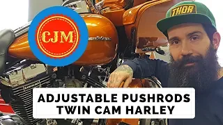 Adjustable Pushrods for Harley Twin Cam