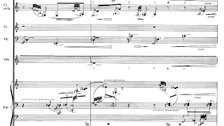 Pierre Boulez   Derive for Chamber Ensemble 1984 Score Video