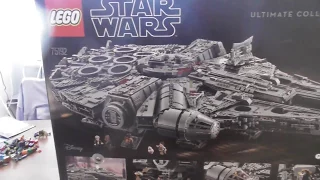 Unboxing lego  Star Wars Millennium Falcon Ultimate Collectors Series #SET 75192