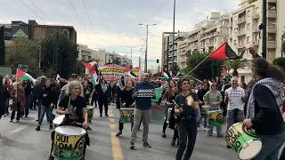 Protest Against the Genocide in Gaza - Quilombo Street Live Performance