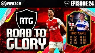 FIFA 20! ROAD TO GLORY! FUTCHAMPS! STOPPING AT GOLD 3! TRADING AND MAKING PACKS!