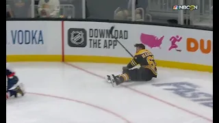 Montage Pastrnak and Marchand Hit Ovechkin, Ovi Hits Marchand