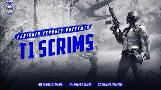 PUNISHER ESPORTS PRESENTS T1 SCRIMS  || #PSE #PUNISHERESPORTS #SCRIMS #T2 #T1