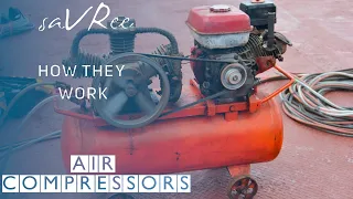 How Air Compressors Work! (Piston Design)