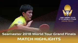 Tomokazu Harimoto vs Lin Gaoyuan | 2018 ITTF World Tour Grand Finals Highlights (Final)