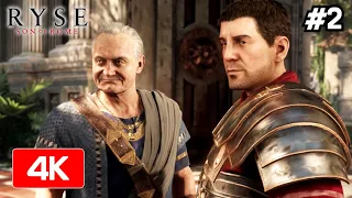 [4K] Ryse Son of Rome Gameplay Walkthrough Part 2 - S.P.Q.R. (No Commentary)