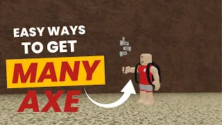 HOW TO GET MANY AXE IN LUMBER TYCOON 2 - 2024 WORKING