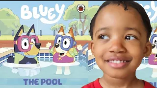 Bluey The Pool | Read Aloud Book For Kids