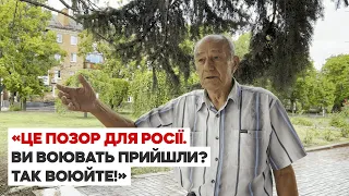 Russians are hiding at the nuclear plant and terrorizing the civilian population + ENG SUB