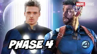 Marvel Eternals Comic Con Plot Teaser and Avengers Marvel Phase 4 Breakdown