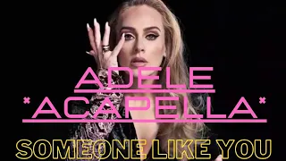 Adele/Someone Like you*Acappella*[Outstanding Voice] #Shorts #youtubeShorts