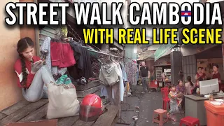 Cambodia Life Nowadays | Real Life of CAMBODIA | Solo Traveling Walking