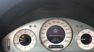 Mercedes E320 W211 (0-100 km/h) Acceleration