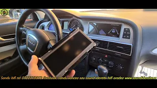 AUDI A6 C4 4F MMI MONOCHROM ECRAN ROSU VS ANDROID