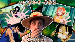 СМЕРТЬ ВСЕХ НАКАМА !!! | Ван-пис ► 404 - 405 серия | Реакция на аниме | One Piece
